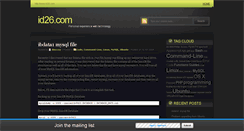 Desktop Screenshot of id26.com